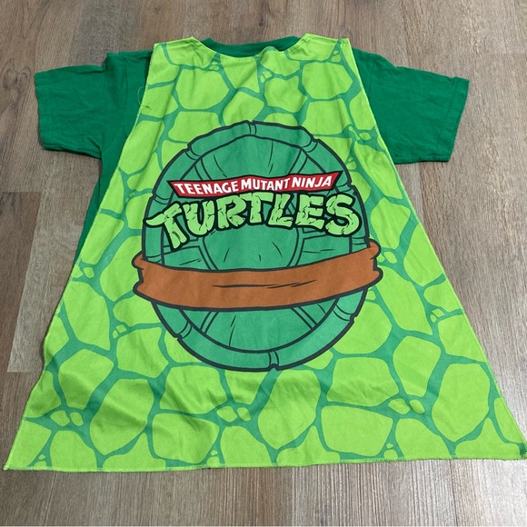 Sz 14/16 Leonardo Teenage Mutant Ninja Turtles Green Costume Set - Picture 7 of 10